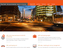 Tablet Screenshot of hotelbizzness.com